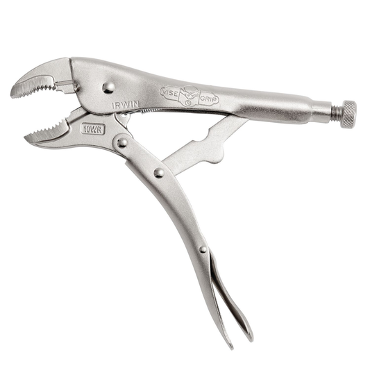 Irwin Vise-Grip Original Locking Pliers With Wire Cutter Curved Jaw 10-Inch
