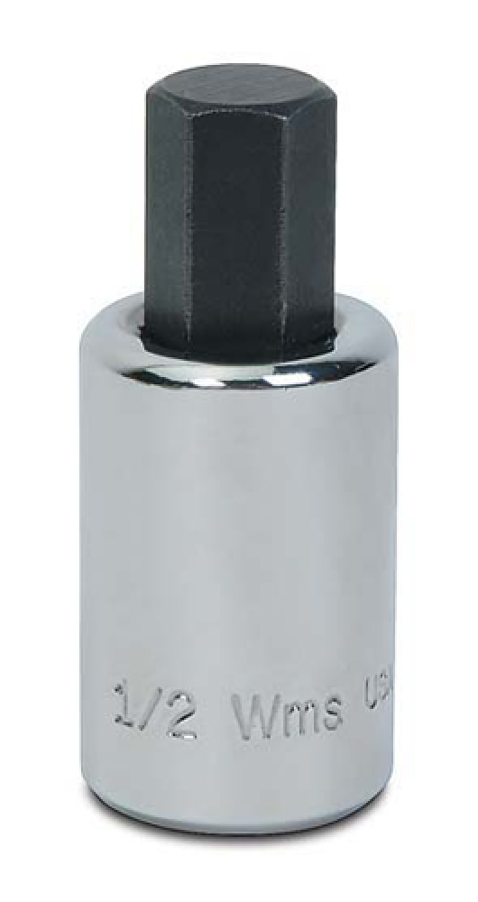 Drive SAE 3/8" Standard Length Hex Bit Socket 1/2"