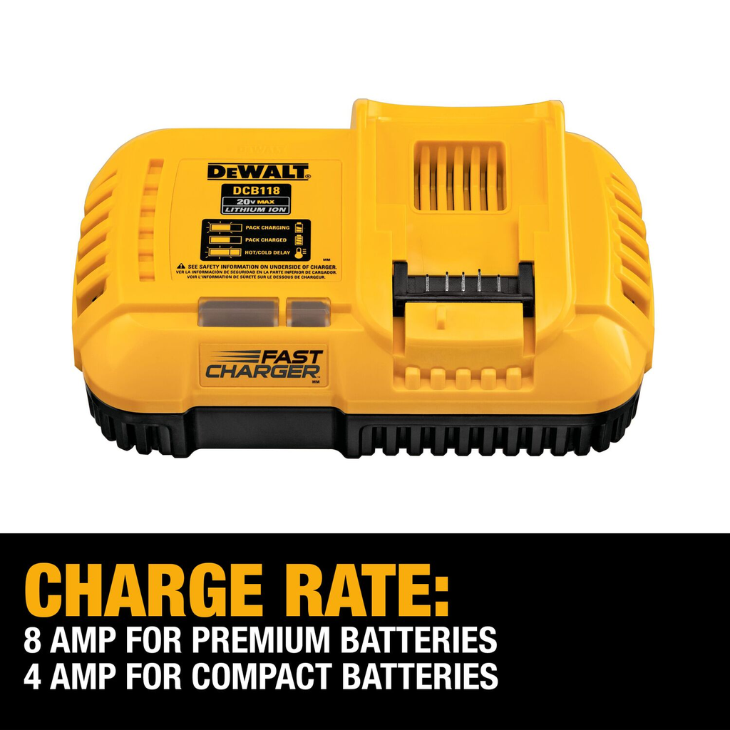 Dewalt Flexvolt 20V 60V Charger Rapid Charge