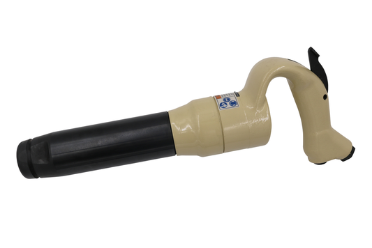 Air Chipping Hammer, 4" Stroke, 1480 BPM, Round Shank Oval Collar
