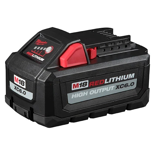 Milwaukee 18v High Output Extended Capacity 6.0ah Battery, Global Version