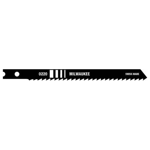 Lames de scie sauteuse pour coupe de bois, 12 dents, 2 3/4 L, 5/pqt