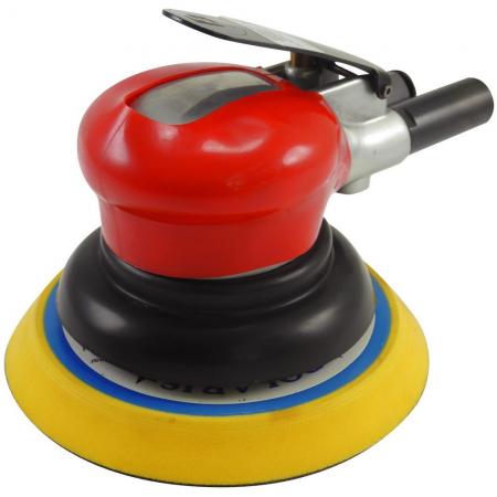 Ponceuse orbitale pneumatique aléatoire de 6 pouces (8 000 tr/min, sans aspirateur)