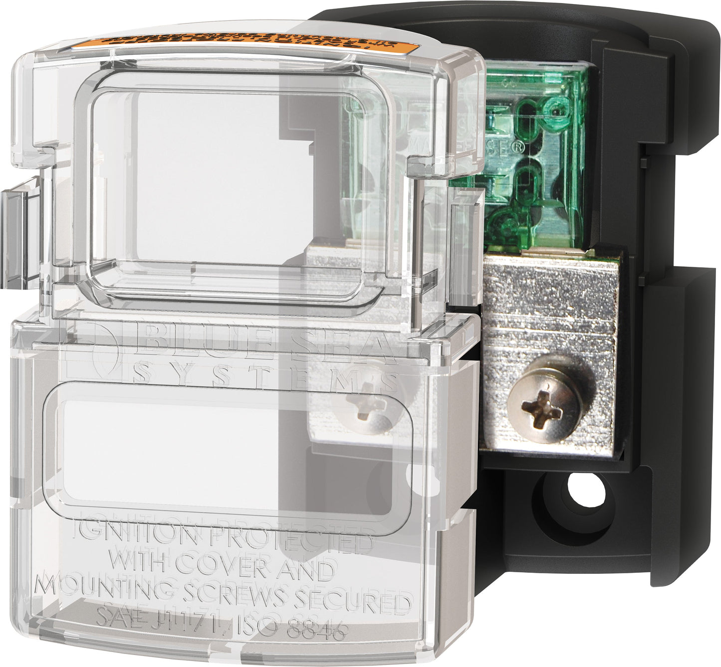 Porte-fusible maxi 80a 32vdc