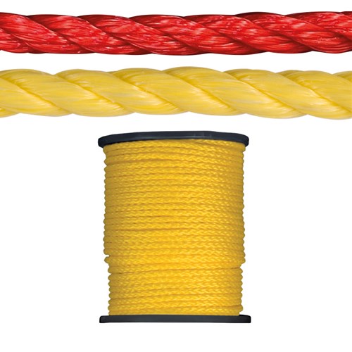 Polypropylene rope 3/16 roll/2125'