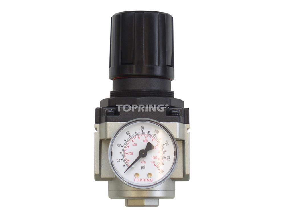 Régulateur en aluminium 5 à 30 PSI 3/8 (F) NPT S51, modèle Airflo 400