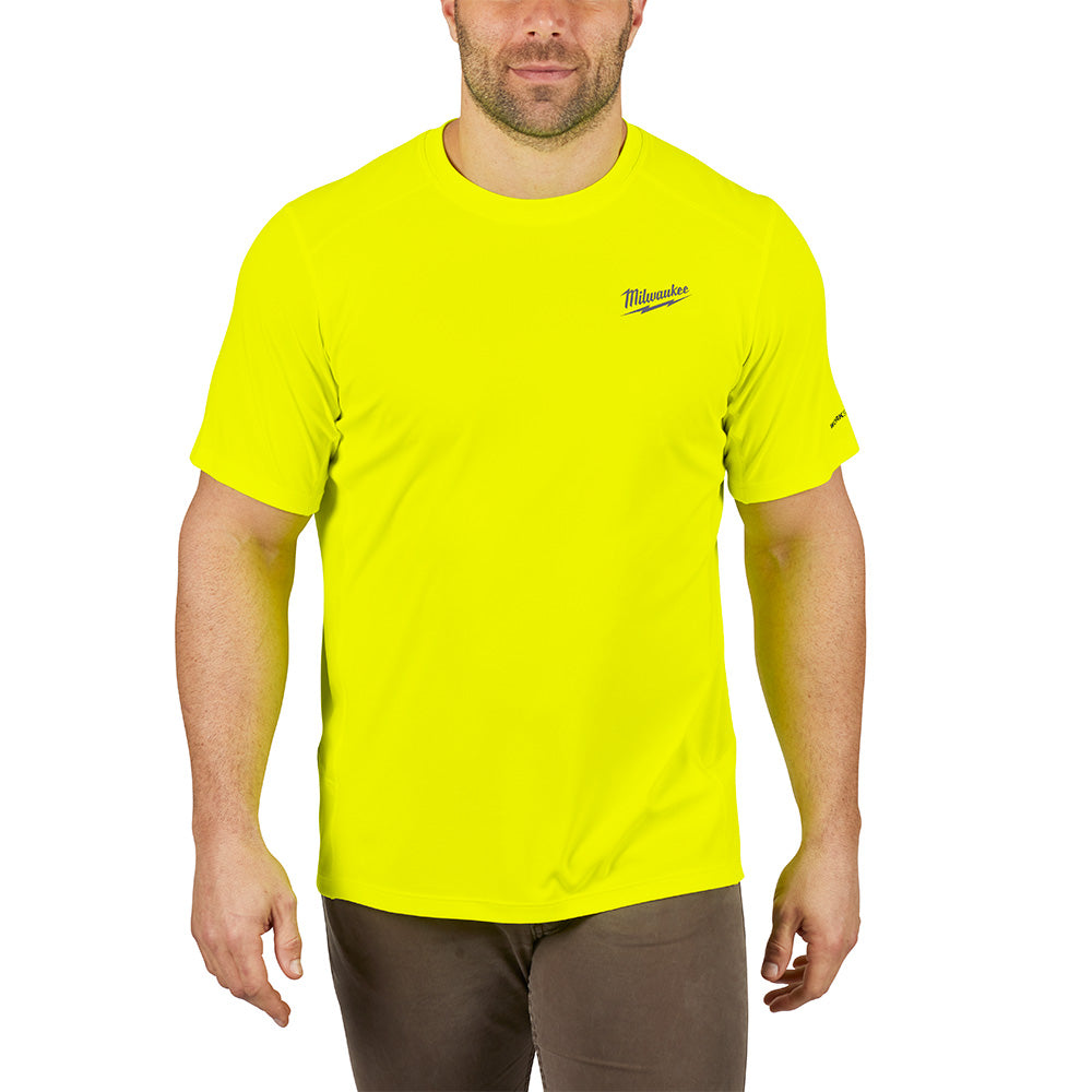 Workskin™ Lightweight Performance Shirt - Short Sleeve - hi Vis S
