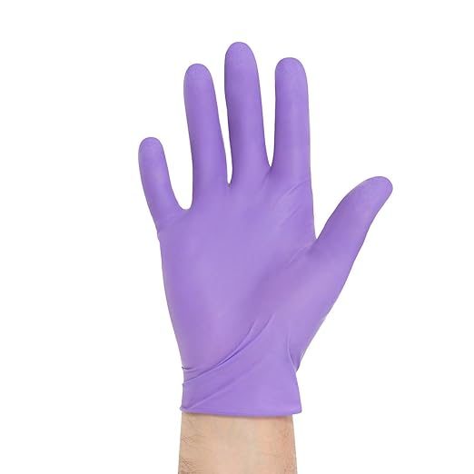 Kimtech™ Nitrile™ Exam Gloves, 5.9 Mil, Purple, SZ: M, 100/bx