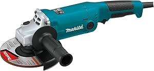 6" Angle Grinder W/sjs, Electric Control & Trigger Switch For Precision Stock Removal