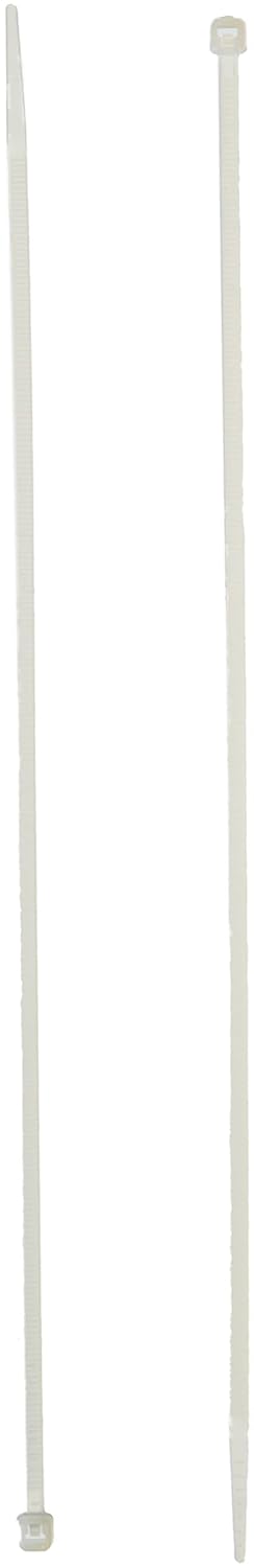 Cable Tie 8 In. Long UL Rated 18Lb Tensile Strength PA66 Natural 100/Pk