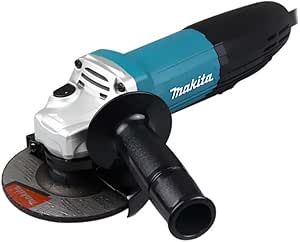 4-1/2" Angle Grinder W/paddle Switch Ac/dc For Precision Stock Removal