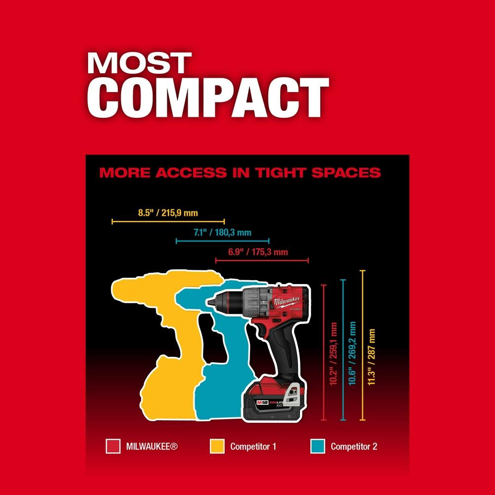 M18™ FUEL 1/2” Hammer Drill Driver