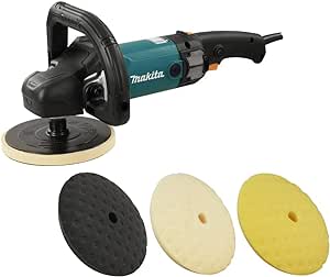 7" Electronic Polisher W/3 Pads With Bag For Precision Stock Removal