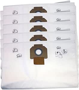 Sac filtrant en polaire Makita P-84078 (paquet de 5) pour aspirateur VC3012M