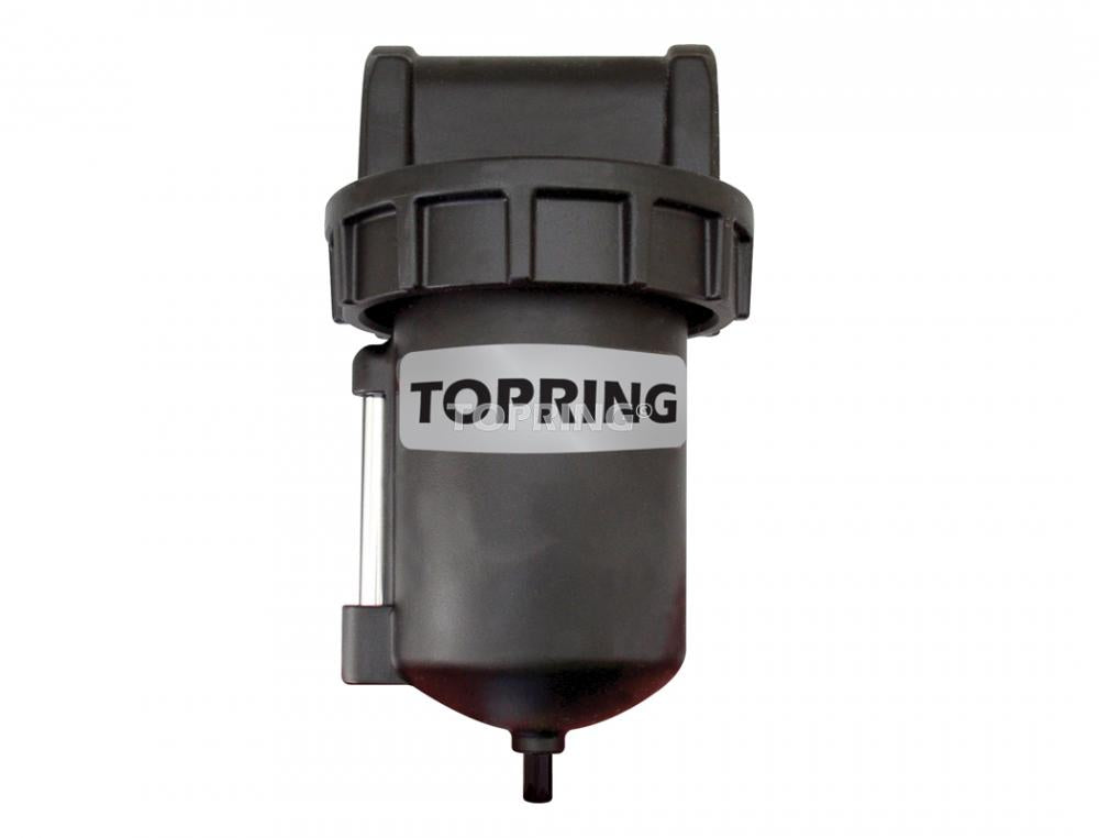 Filtre 40 microns avec bol en zinc 3/4 (F) NPT S52 avec purgeur automatique, modèle Hiflo