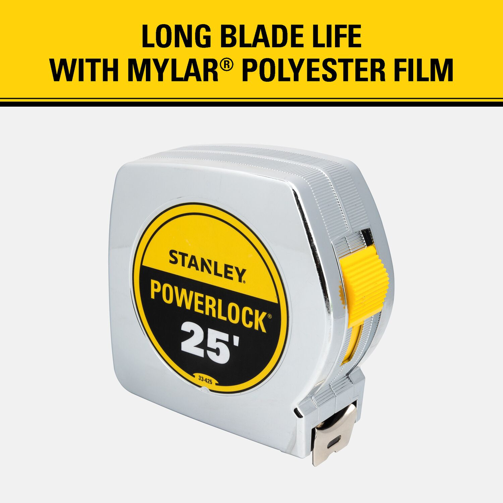 STANLEY 25 Ft PowerLock Tape Measure