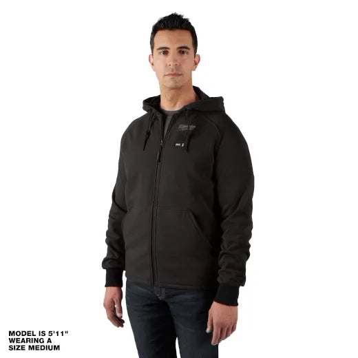 Black Heated Hoodie 2X M12 12V Li-Ion Cordless 3.0Ah Battery pack
