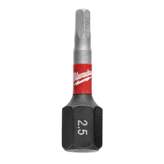 Shockwave™ Impact Hex 2.5 mm Insert Bit, 25/PK