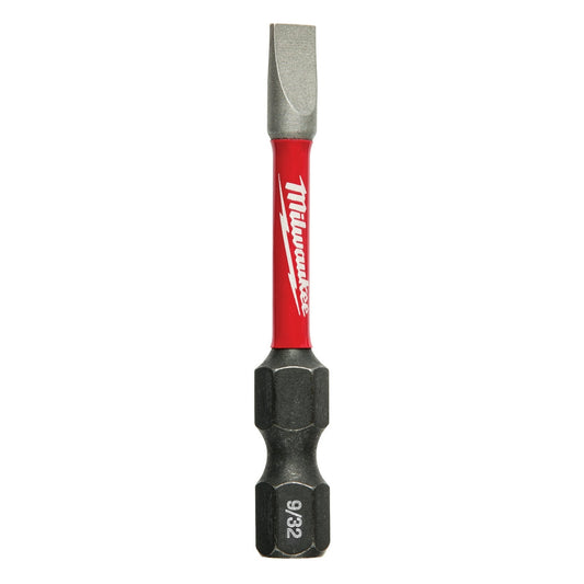 Shockwave™ 2 In Impact Slotted 9/32 In Power Bits 25pk