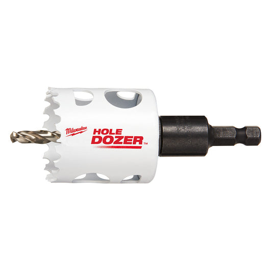 Hole Dozer™ 1-3/4" Bi-metal Hole Saw With Arbor, 2/PK