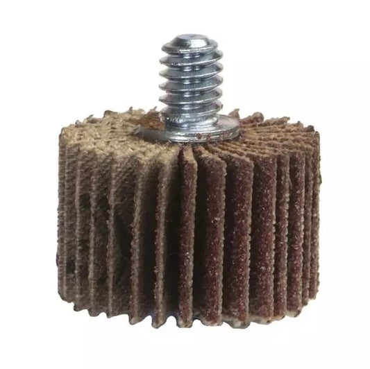 Unmounted Flap Wheel - Aluminum Oxide, Ceramic, Grit Number: 60, Wheel Diameter: 1-5/8 in, Wheel Width: 1/2 in, Maximum RPM: 25000 RPM