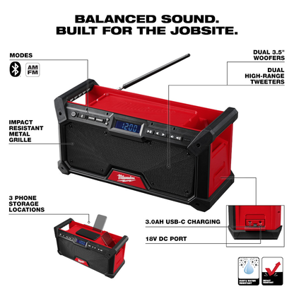 M18 Bluetooth Jobsite Radio