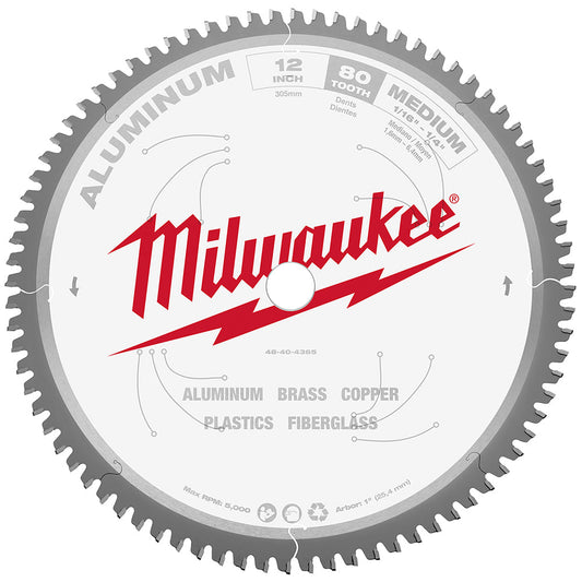 12 In Aluminum Cutting Circular Saw Blade