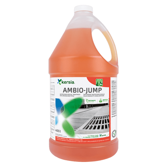 AMBIO-JUMP - Traitement biotechnologique pour canalisations et tuyaux, 4551, 3,8 L, 2/cs