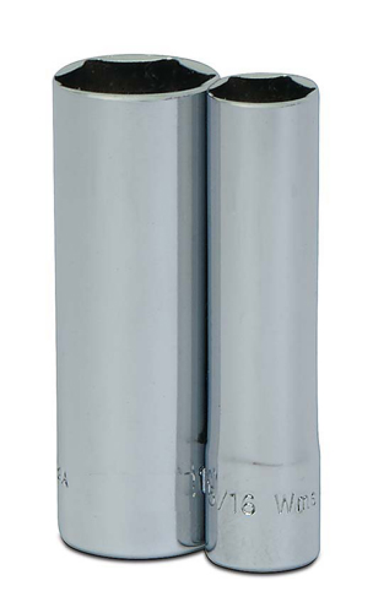 Drive 6-Point SAE 5/16" Deep Socket 1/4"