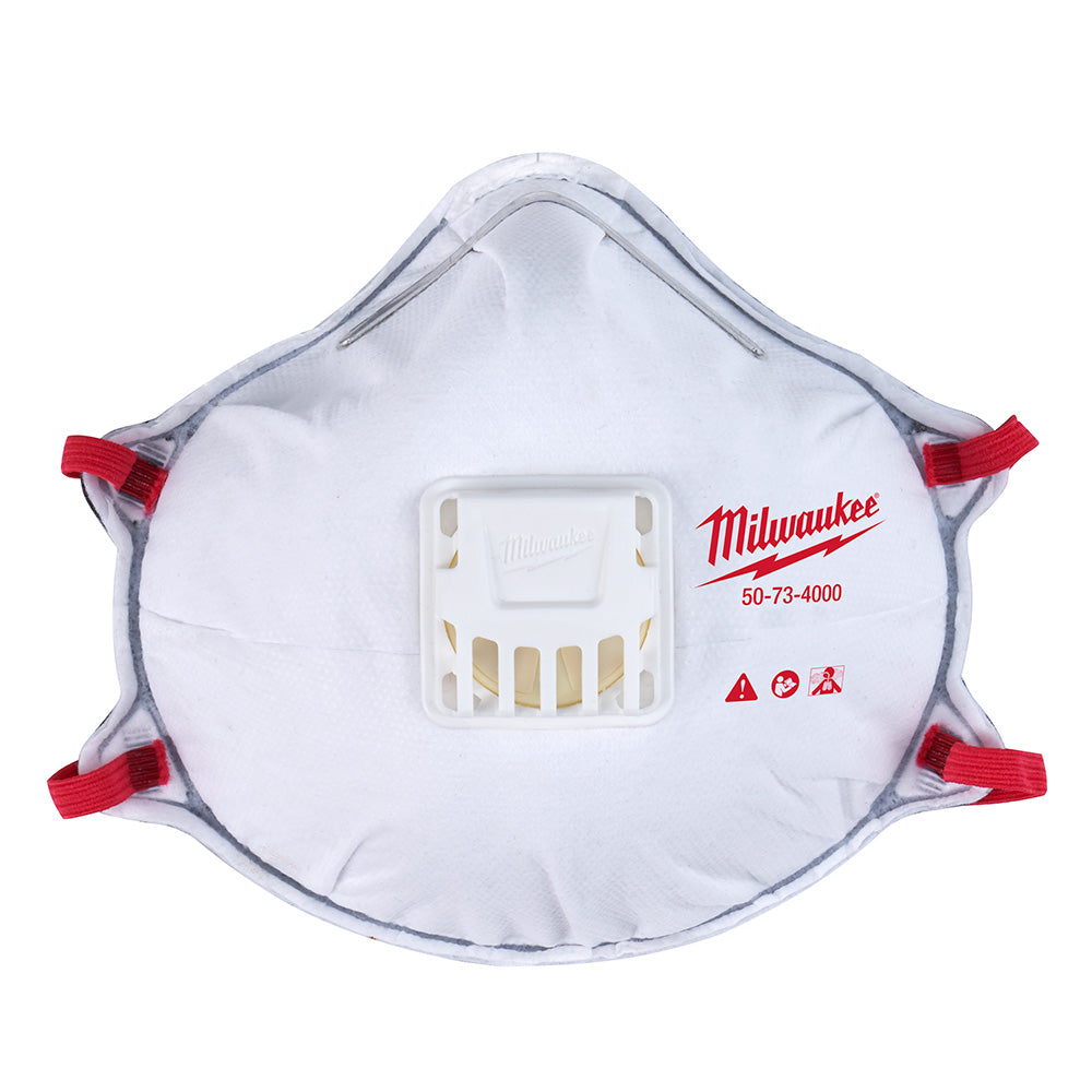 N95 Valved Respirator With Gasket, 12/PK