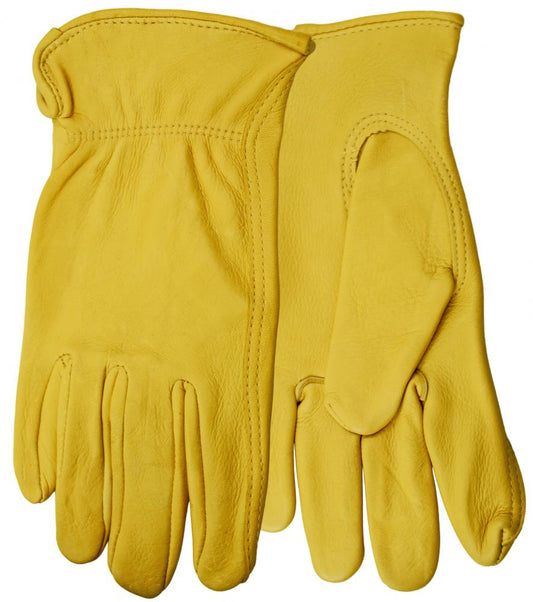 Gants Range Rider, peau de cerf, poignet élastique SZ: XXS