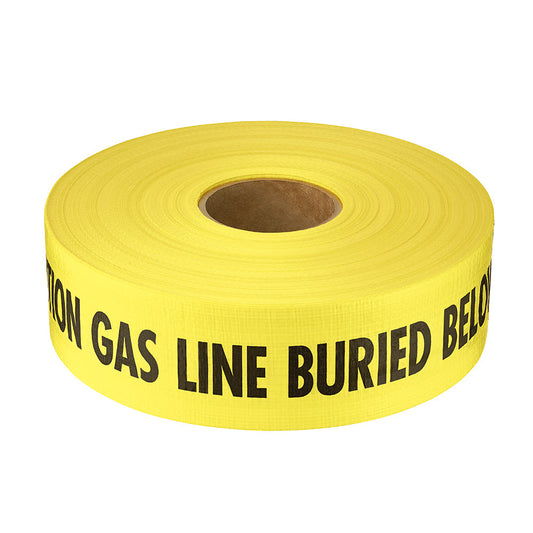 Empire® Duratec® Reinforced Non-detectable Tape-gas Line, Yellow, 7mm, 3''x 1000', 4/PK
