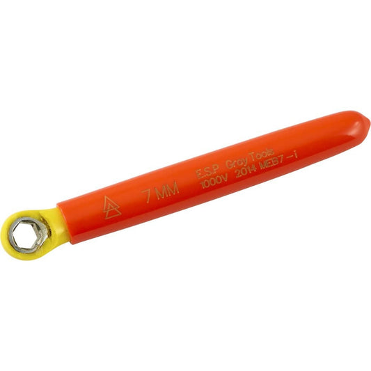 Combination Wrench 7mm - 12-Point Satin Finish
