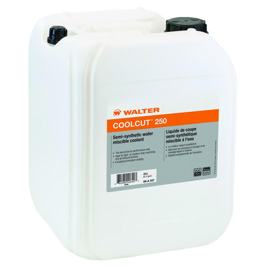 Coolcut® wm-250 - liquide de refroidissement semi-synthétique miscible dans l'eau 20l pour machines cnc
