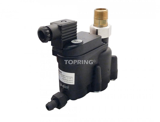 Automatic Drain 128 to 1278 SCFM 1/2 (M) NPT With Power Supply Cable Not Included, Topdrain Model