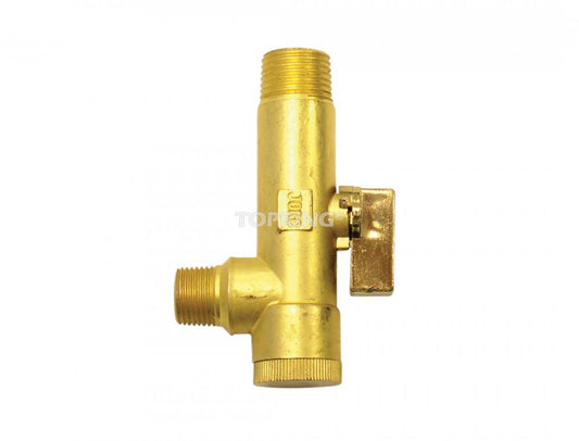 Brass Ball Valve Strainer With 1/4 (M) NPT Outlet