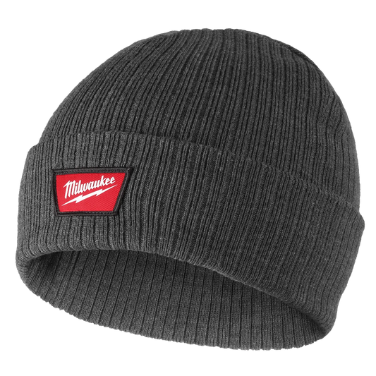 Cuffed Beanie - Gray Thd