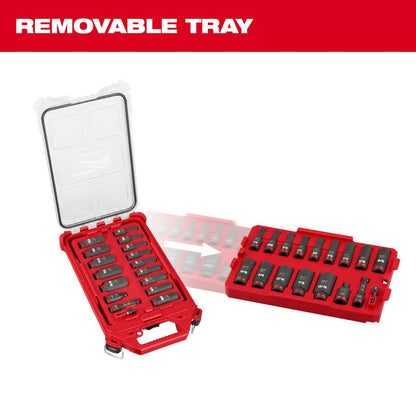 3/8drive 17PC SAE PO IMP SCKT ENSEMBLE