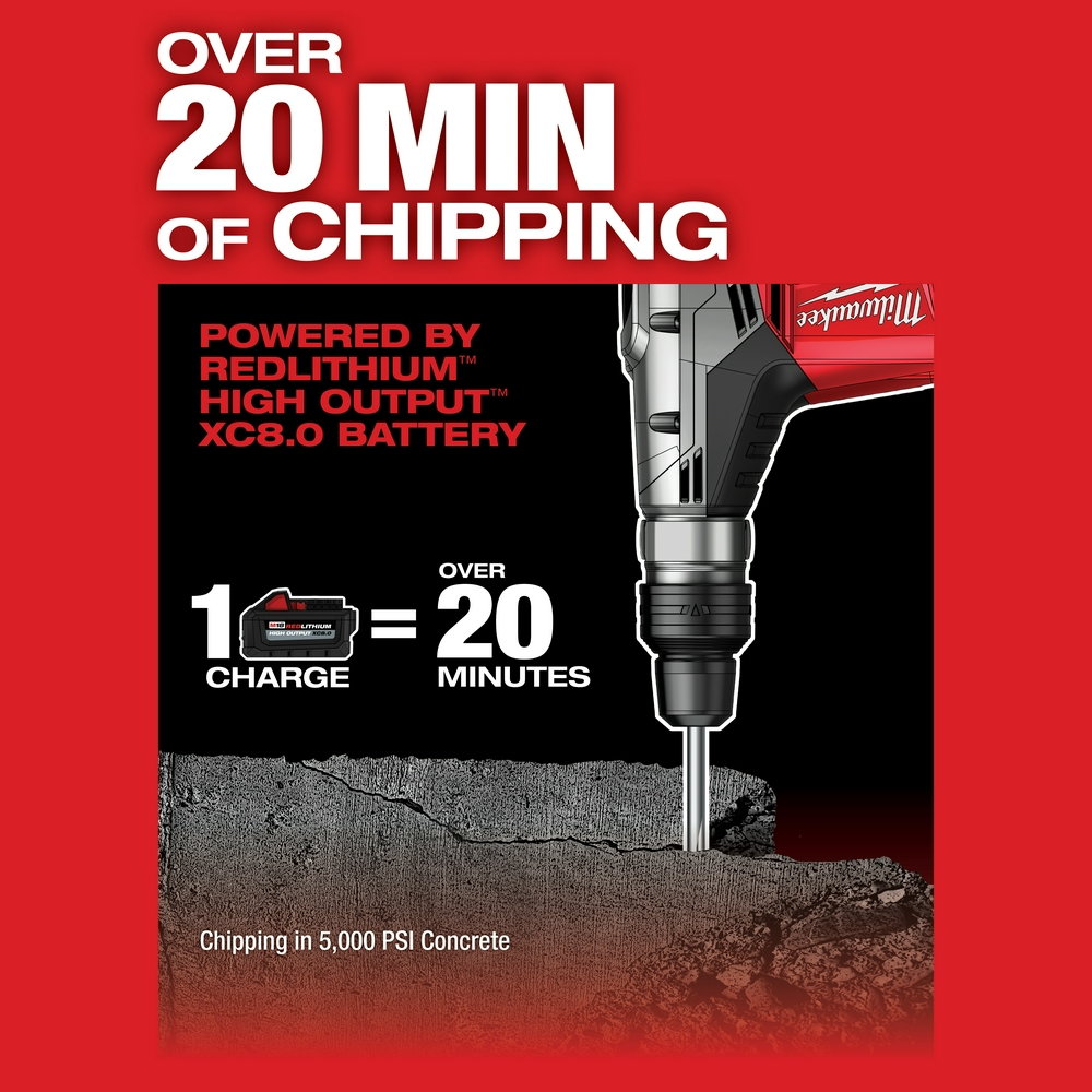 M18 FUEL™ 1-9/16 In. SDS-Max Rotary Hammer