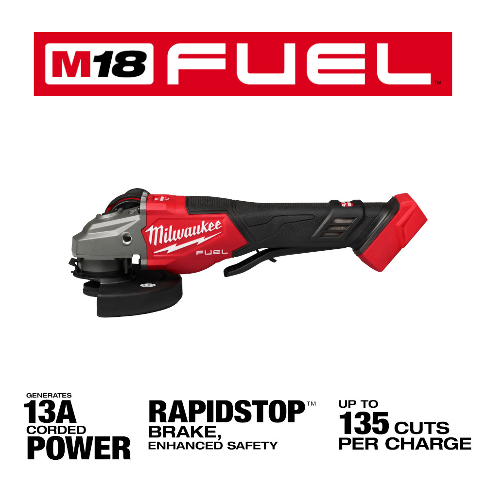 M18 FUEL™ 4-1/2"-6" Braking Grinder Paddle Switch