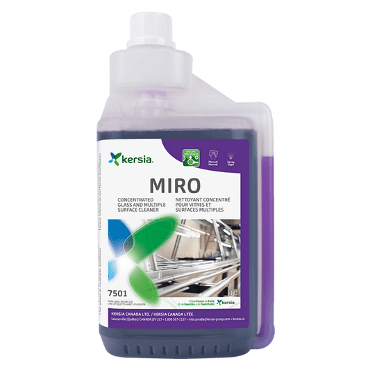 Nettoyant pour vitres enviro-technik (pulvérisateur 750ml) avec bénéfices environnementaux et critères de certification