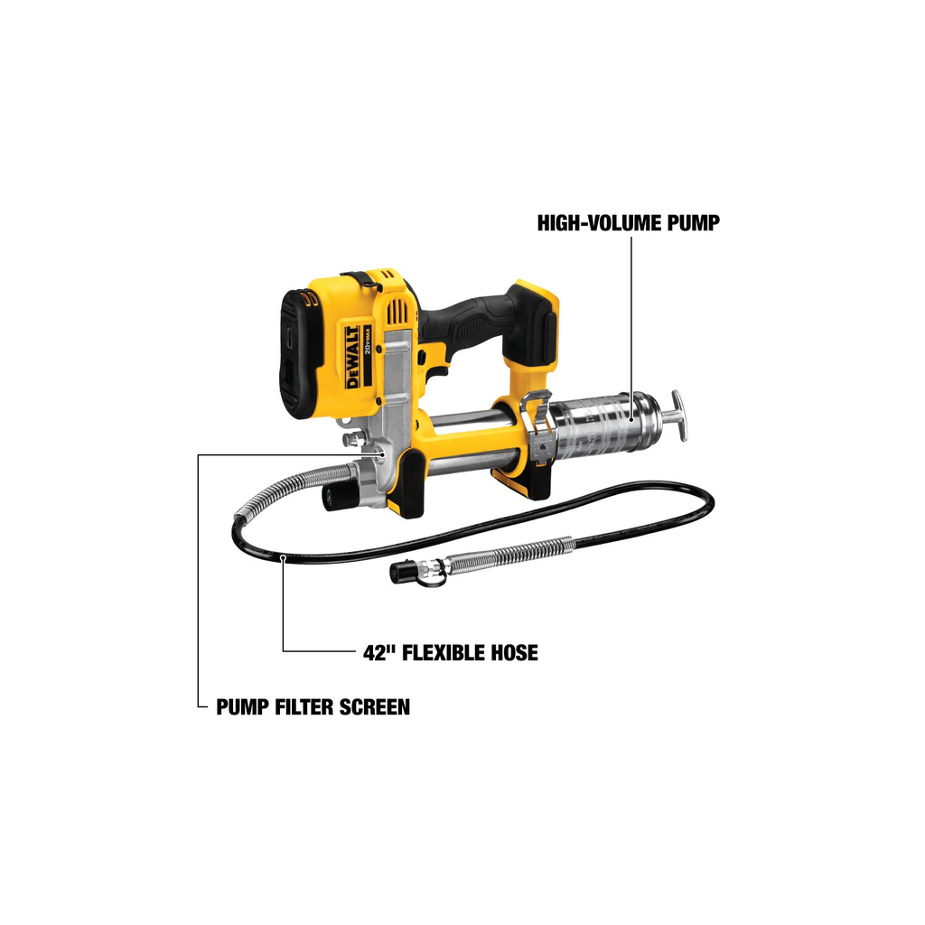 DEWALT 20V MAX* Cordless Grease Gun (Tool Only)