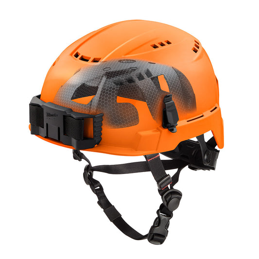 Bolt™ Orange Vented Safety Helmet With Impact Armor™ Liner Usa - Type 2, Class c