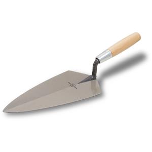 Brick Trowel, Philadelphia, 5 In X 10 In, Wood Handle