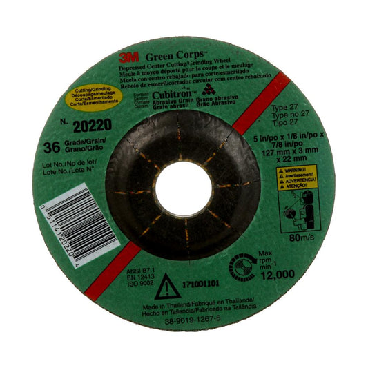 3M™ Green Corps™ Cutting/Grinding Wheel