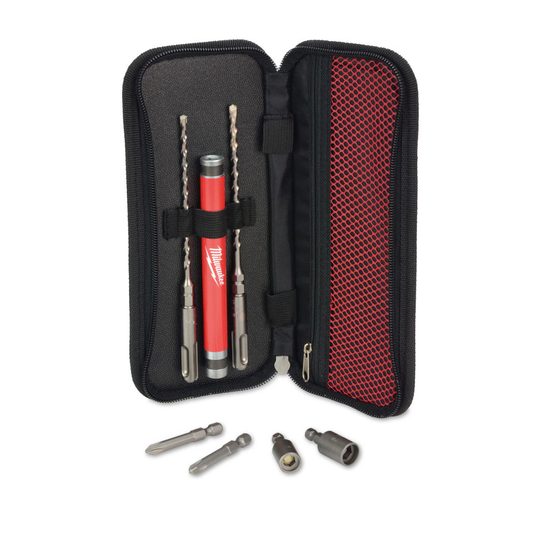 7 PC SDS Plus M/2™ 2-Cutter Concrete Screw Install Kit