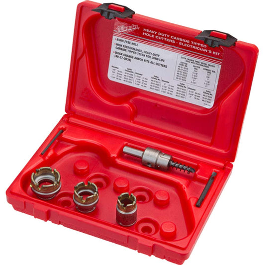 Electrician ft. S Sheet Metal Carbide Cutter Kit 5pc