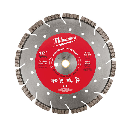 Diamond Universal Segmented-turbo 12" Blade