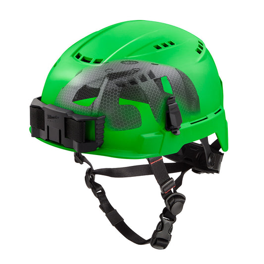 Bolt™ Green Vented Safety Helmet With Impact Armor™ Liner Usa - Type 2, Class c