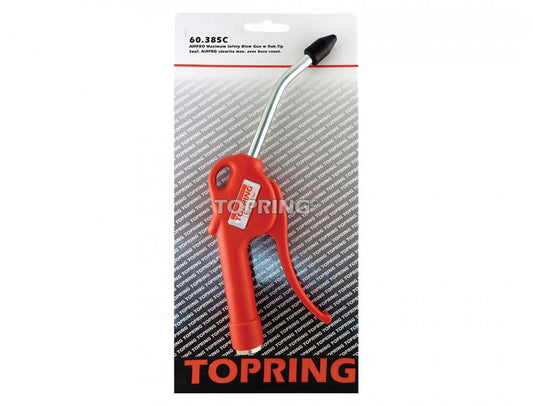 Safety Anti-Scratch Blow Gun 1/4 NPT With Silent Nozzle 8 mm x 10 cm, Airpro Model (60.385C)